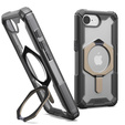 Etui Urban Armor Gear do iPhone 16e, Plasma XTE MagSafe Kickstand, przezroczyste/szare