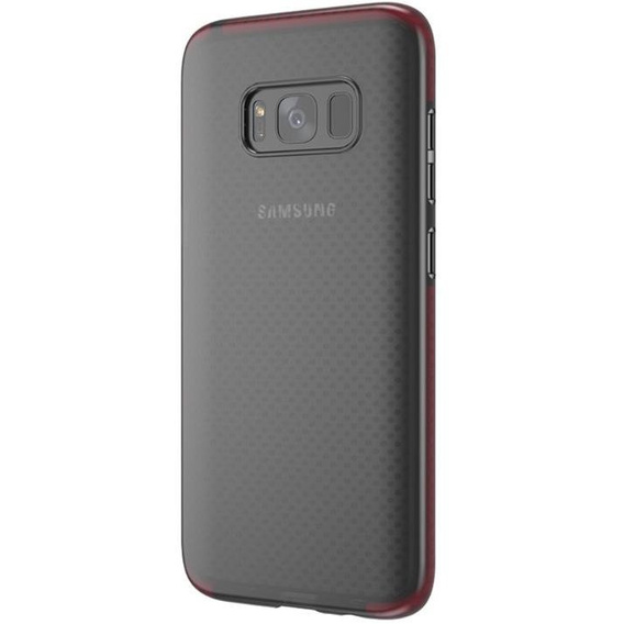Etui Dots Gel Samsung Galaxy S8 - Black/Red