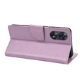 Etui z klapką do Oppo Reno8 T 4G, Butterfly, fioletowe