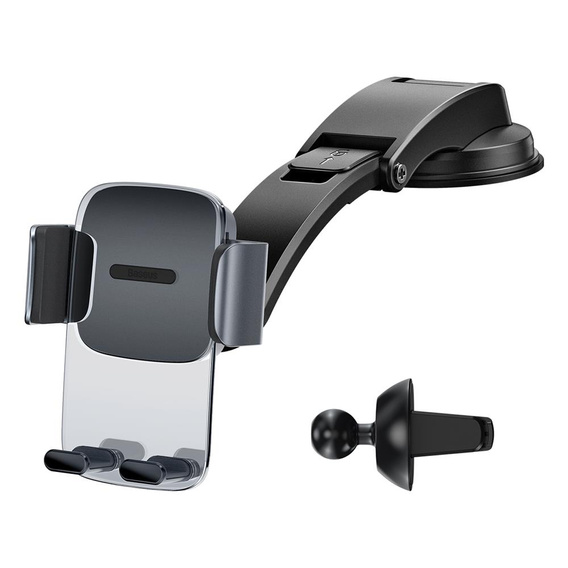 Baseus uchwyt samochodowy Easy Control Clamp - Czarny