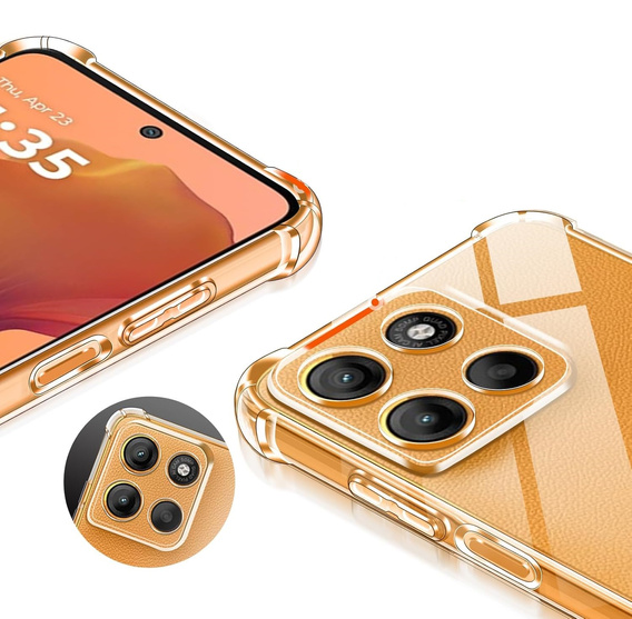 Etui do Motorola Moto G15 / Motorola Moto G15 Power, Dropproof, przezroczyste
