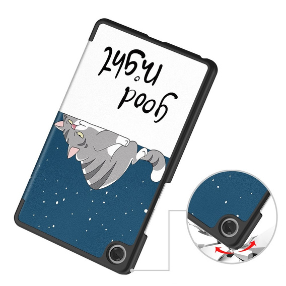 Etui do Lenovo Tab One, Smartcase, Cat