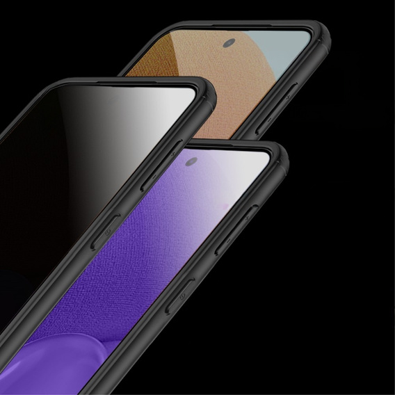 Etui ERBORD do Samsung Galaxy S23 FE, Fusion Hybrid, przezroczyste / czarne