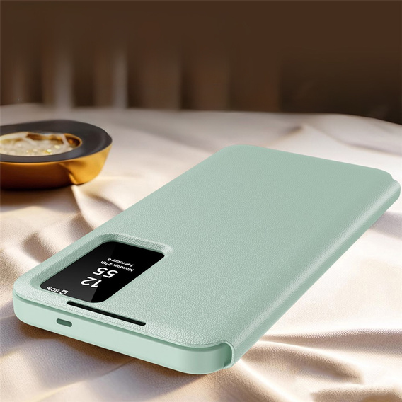 Etui do Samsung Galaxy S25 FE, Smart View Wallet, zielone