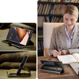 Etui z klapką CASEME do Samsung Galaxy Note 20 Ultra, Waxy Textured, kawowe