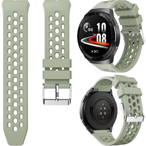 Pasek silikonowy do Huawei Watch GT 2e, Zielony