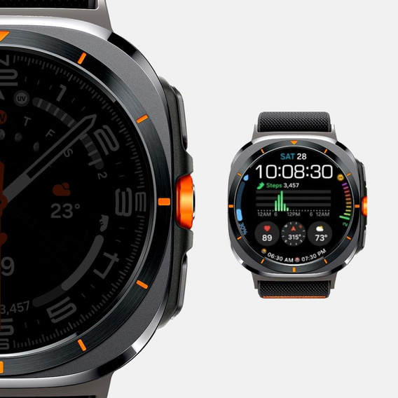 Pasek SPIGEN do Samsung Galaxy Watch Ultra (47 MM), Fit Lite Ultra, Czarny