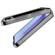 Etui Spigen do Samsung Galaxy Z Flip7 FE / Z Flip6, Airskin Zeron One, Przezroczyste / Brokatowe