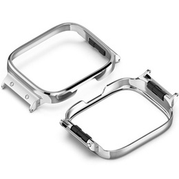 Etui metalowe do Xiaomi Redmi Watch 3 Active, Srebrne