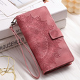 Etui z klapką do Xiaomi Redmi Note 13 Pro 4G / Xiaomi Redmi Note 14S / Xiaomi Poco M6 Pro 4G, Mandala, różowe rose gold