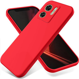 Etui do Motorola Edge 40 5G, Silicone Lite, czerwone
