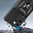 Etui pancerne do Oppo Reno 14 F / 14 FS, CamShield Slide, czarne
