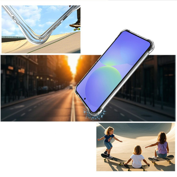 Etui IMAK do Samsung Galaxy A57 5G, Dropproof, przezroczyste