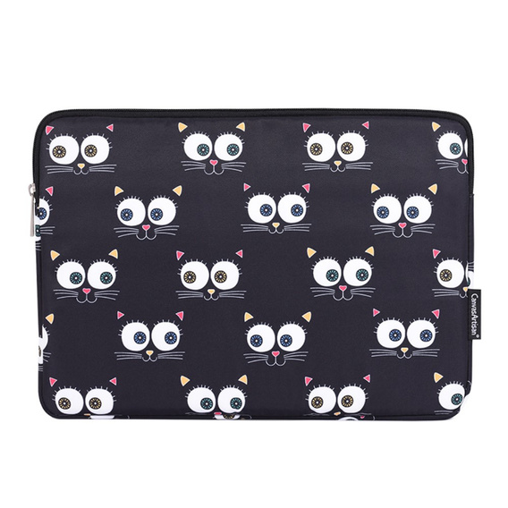 Etui na Laptopa 13" z Motywem Oczu – Czarne