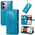 Etui z klapką do Oppo A40 / Oppo A40m, Mandala, niebieskie
