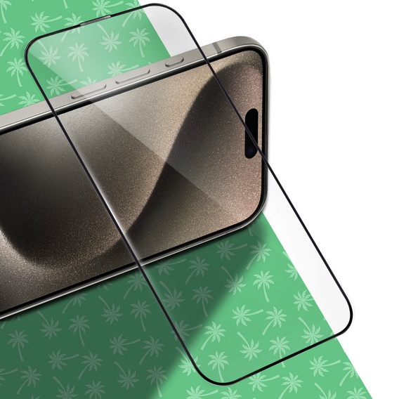 Szkło hartowane 5D Full Glue Smart Palm do iPhone 15 Pro Max