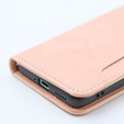 Etui z klapką do Xiaomi 13T / 13T Pro, Card Slot, różowe