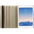 Etui do iPad Air 2 9.7" 2014, Obrotowe 360, Złote