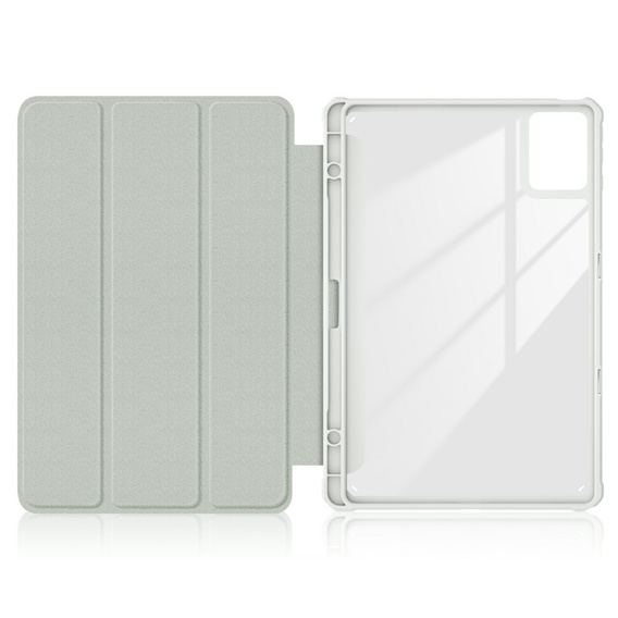 Etui do Lenovo Tab K11 Plus, Smartcase Hybrid, z miejscem na rysik, szare