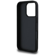Etui GUESS do iPhone 16 Pro, Grained Big 4G and Classic Logo, czarne
