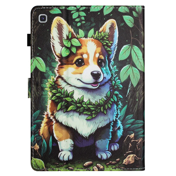 Etui do Samsung Galaxy Tab S6 Lite 10.4" 2020/2022/2024, z klapką, corgi dog