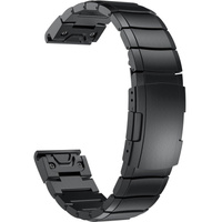 Bransoleta do Garmin Fenix 3/3HR/5X/6X/6X PRO/7X, Czarna