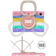 Etui dla dzieci do Samsung Galaxy tab A8 10.5 SM-X200 SM-X205, pancerne z paskiem, wielokolorowe