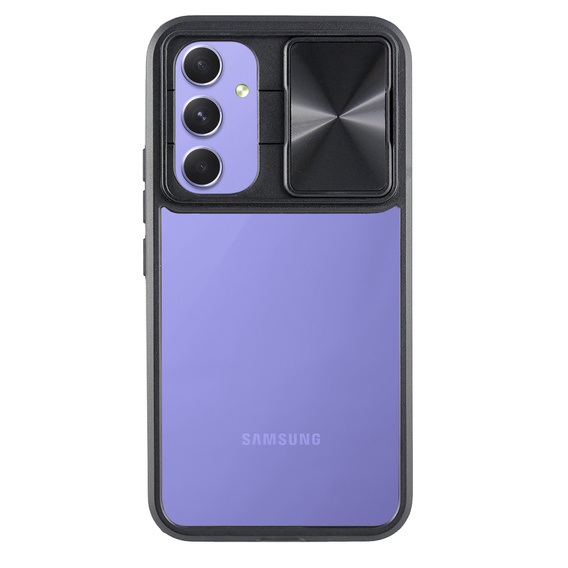 Etui do Samsung Galaxy A54 5G, Slide Camera, czarne