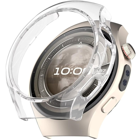 Etui ochronne do Huawei Watch 5 42mm, przezroczyste