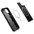 Etui Spigen do iPhone 13, Mag Armor MagSafe, Matte Black + Szkło