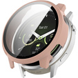2w1 Etui + Szkło Hartowane do Garmin Venu 4 41mm, różowe