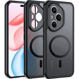 Etui do Honor 400 Pro 5G, do MagSafe, ERBORD Matt Case, czarny