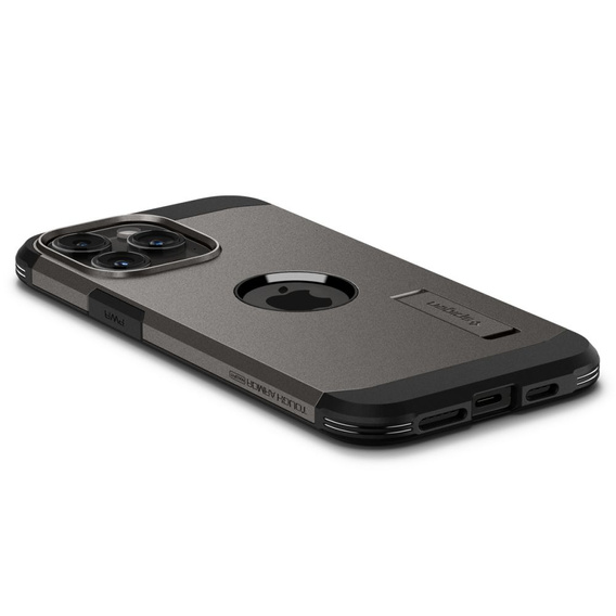 Etui Spigen do iPhone 15 Pro Max, Tough Armor Mag MagSafe, Szare