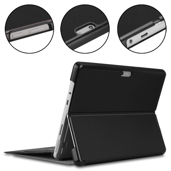 Etui do Microsoft Surface Pro 8, Stand Case, czarne