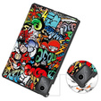 Etui do Lenovo Tab M11, Smartcase, graffiti