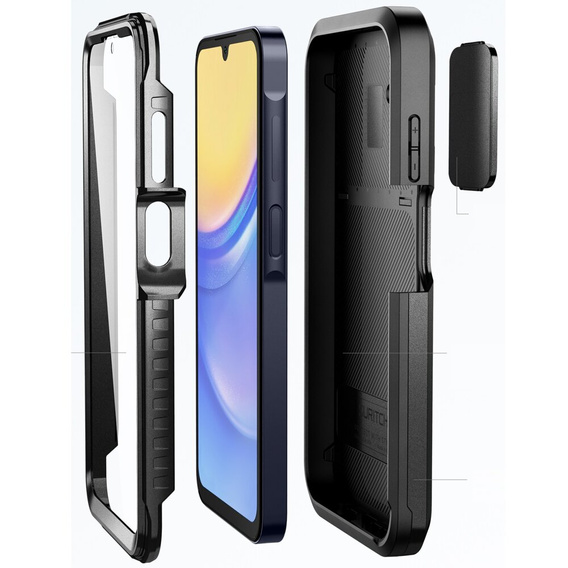 Etui do Samsung Galaxy A15 5G, Suritch Basic, czarne
