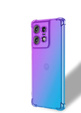 Etui Gradient Dropproof do Motorola Edge 50 Pro, Fioletowe / niebieskie