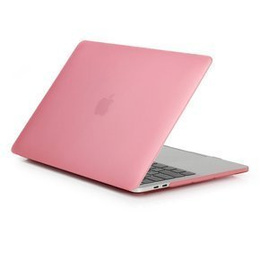 Etui do Macbook Air 13 A1466/A1369, Hard Case Obudowa, Pokrowiec Półprzezroczysty Różowy