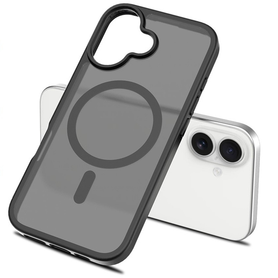Etui do iPhone 17, Matt Case, do MagSafe, matowe czarne
