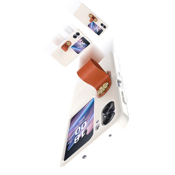 Etui GKK Holder do Oppo Find N2 Flip 5G, czarne