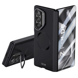 Etui do Samsung Galaxy Z Fold6 5G, z podstawką, do MagSafe, czarne