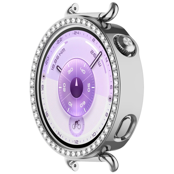 Etui ochronne do Huawei Watch GT 6 41mm, srebrne