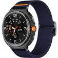 Pasek nylonowy do Samsung Galaxy Watch 8 / 8 Classic, Granatowy