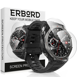 2x Szkło Hartowane ERBORD Amazfit T-Rex 3, Szybka