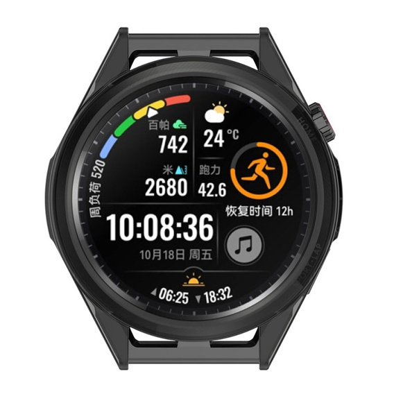 Etui do Huawei Watch GT Runner, Czarne