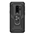 Etui pancerne do Samsung Galaxy S9+ Plus, Nox Case Ring, czarne