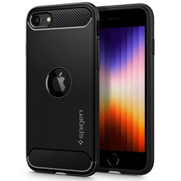 Etui Spigen Rugged Armor do iPhone SE 2020/2022 – kolor Black