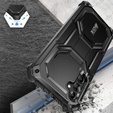 Pancerne Etui Supcase i-Blason Armorbox SP do Galaxy S24 FE, z klipsem i podstawką, czarne