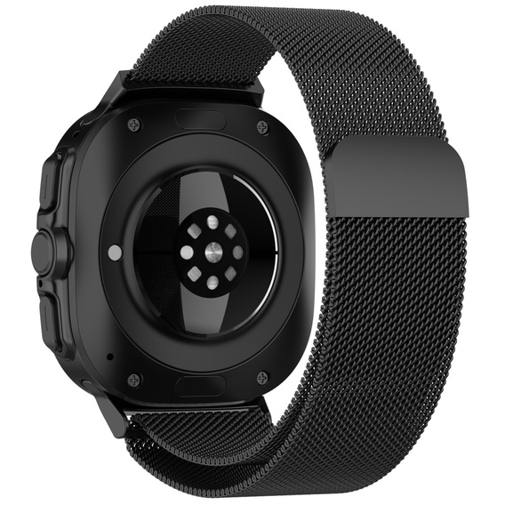 Pasek Bransoleta Milanese do Samsung Galaxy Watch Ultra 47mm (2025 / 2024), Czarna