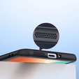 Etui do Xiaomi Redmi Note 13 Pro 4G / Xiaomi Redmi Note 14S / Xiaomi Poco M6 Pro 4G, Fusion Hybrid, z ochroną aparatu, przezroczyste / czarne